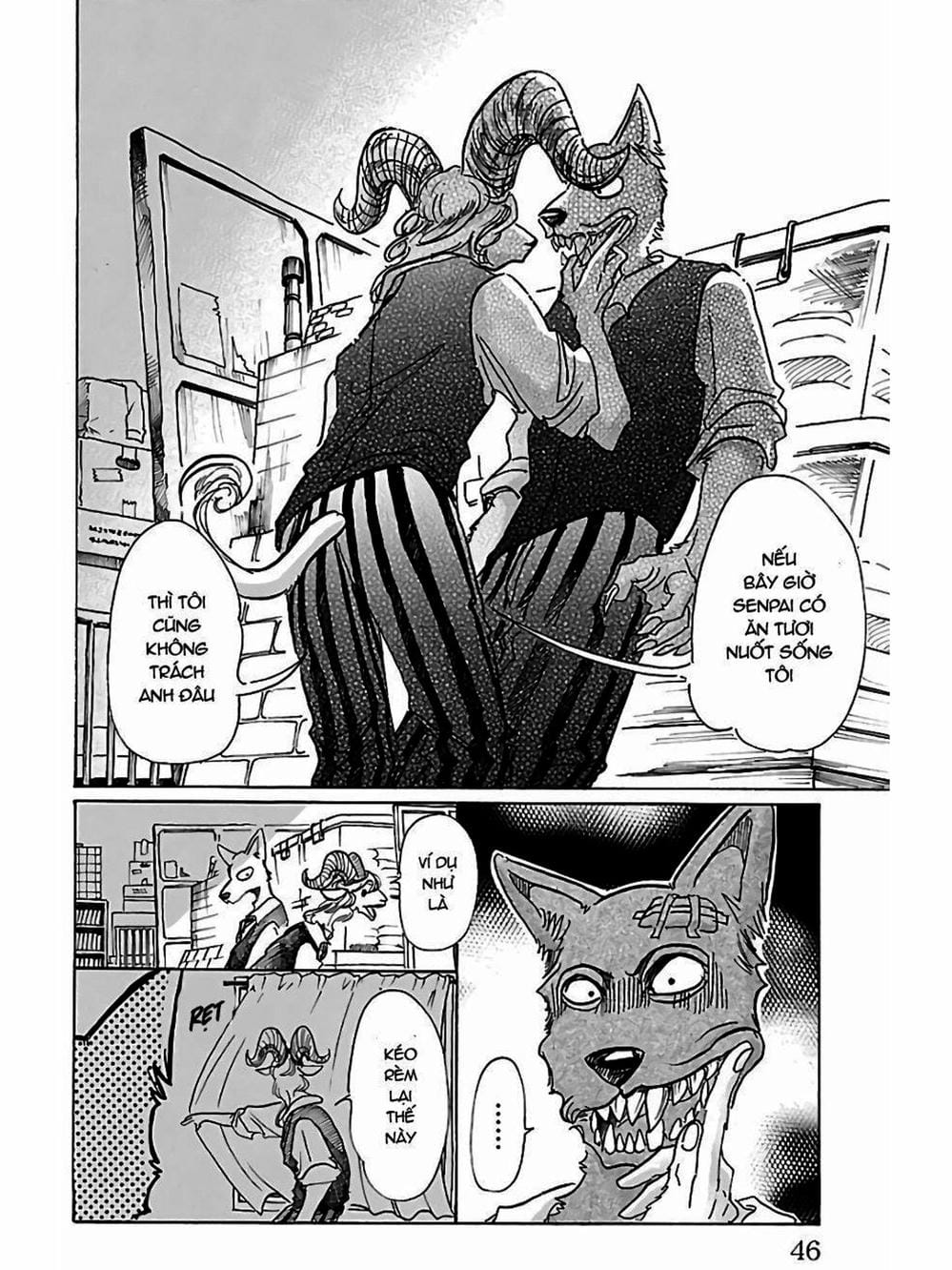 Truyện Tranh Bởi Vì Chúng Ta Đều Là Những Ngôi Sao - Beastars trang 10