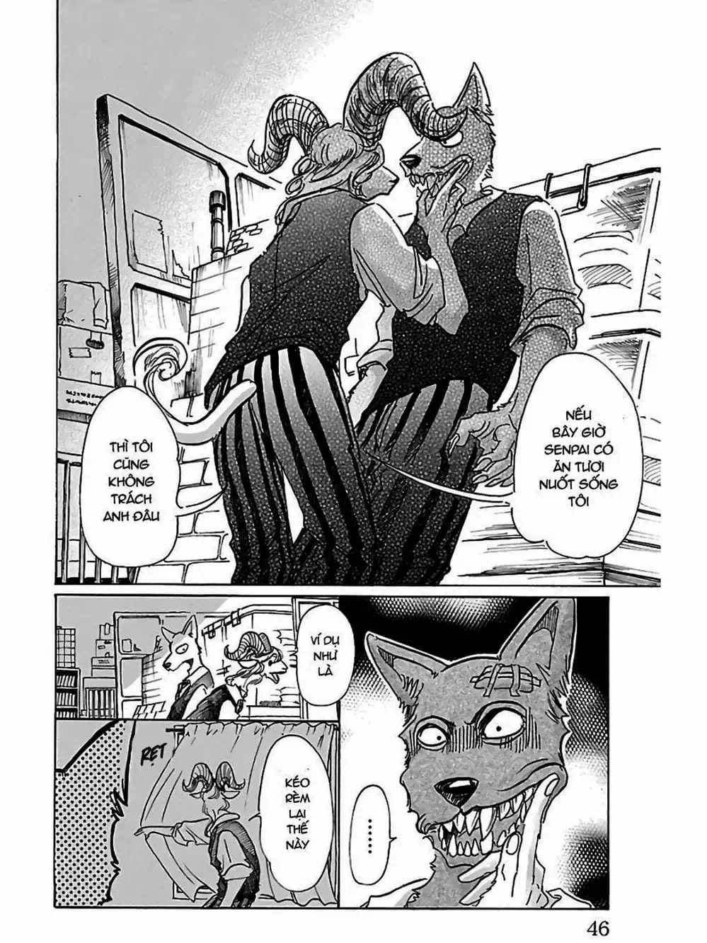 Truyện Tranh Bởi Vì Chúng Ta Đều Là Những Ngôi Sao - Beastars trang 10