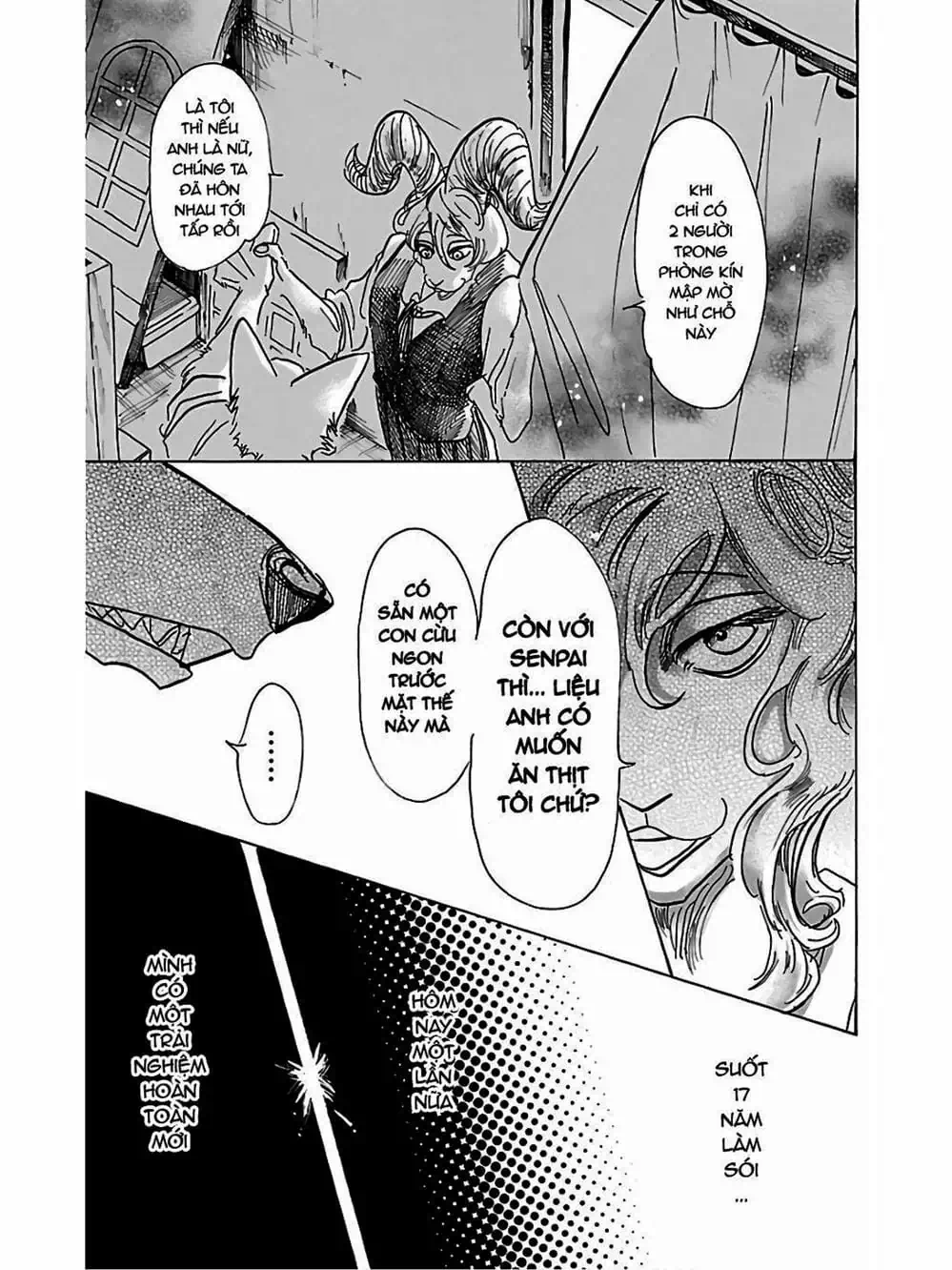 Truyện Tranh Bởi Vì Chúng Ta Đều Là Những Ngôi Sao - Beastars trang 10