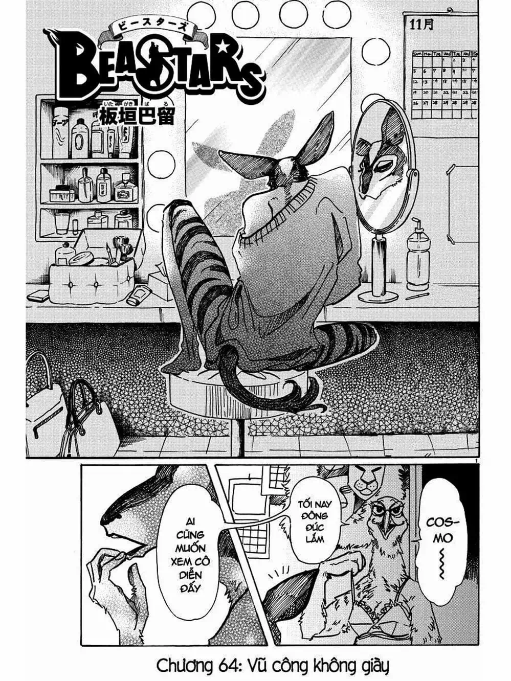 Truyện Tranh Bởi Vì Chúng Ta Đều Là Những Ngôi Sao - Beastars trang 10
