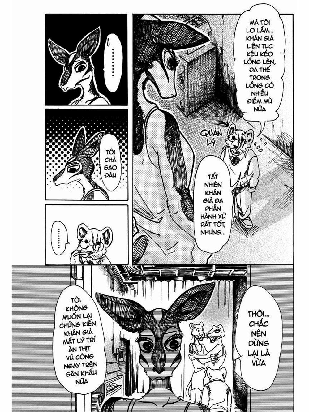 Truyện Tranh Bởi Vì Chúng Ta Đều Là Những Ngôi Sao - Beastars trang 10