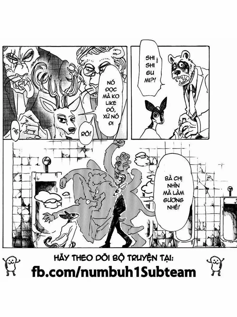 Truyện Tranh Bởi Vì Chúng Ta Đều Là Những Ngôi Sao - Beastars trang 10