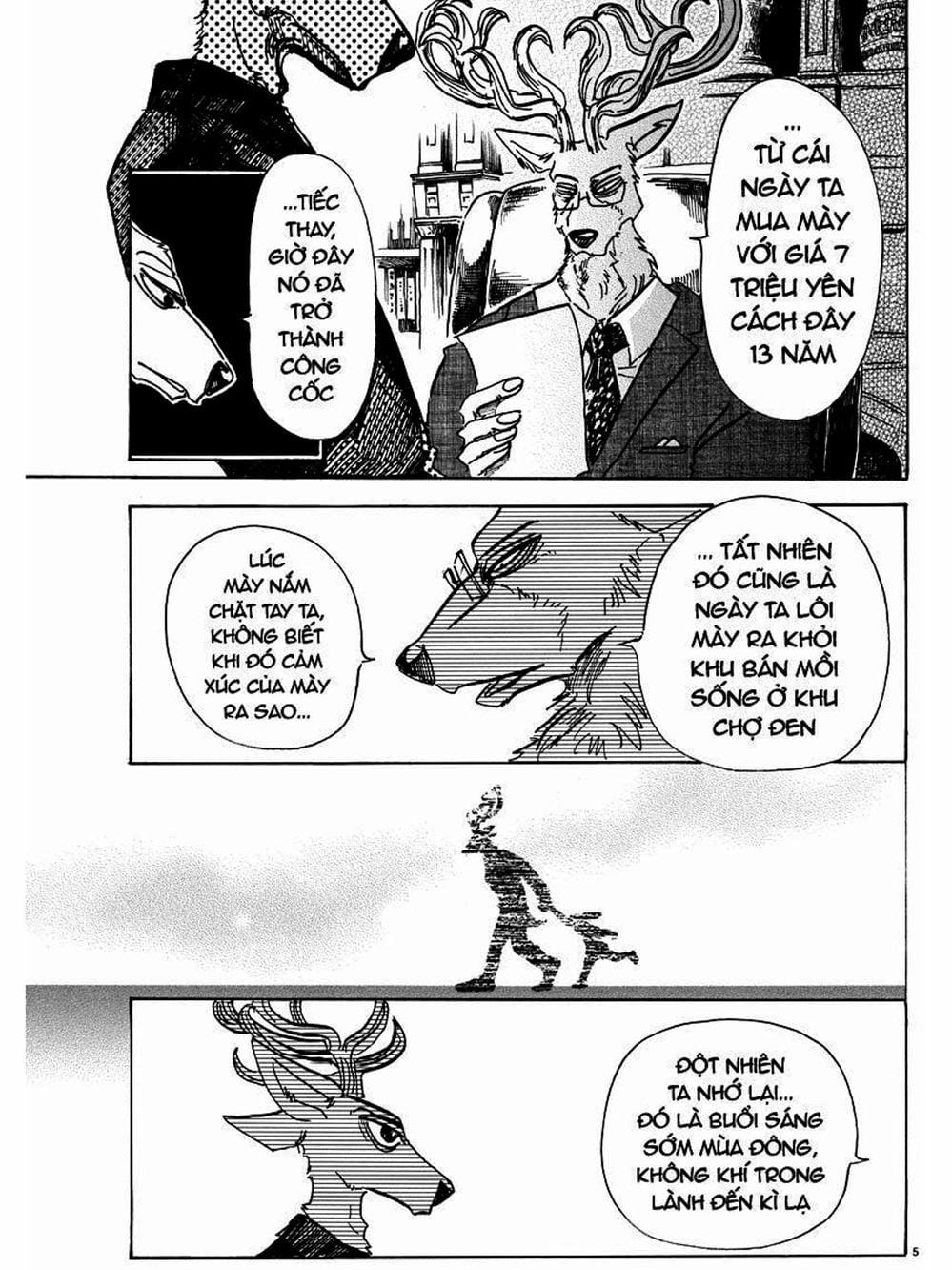 Truyện Tranh Bởi Vì Chúng Ta Đều Là Những Ngôi Sao - Beastars trang 10