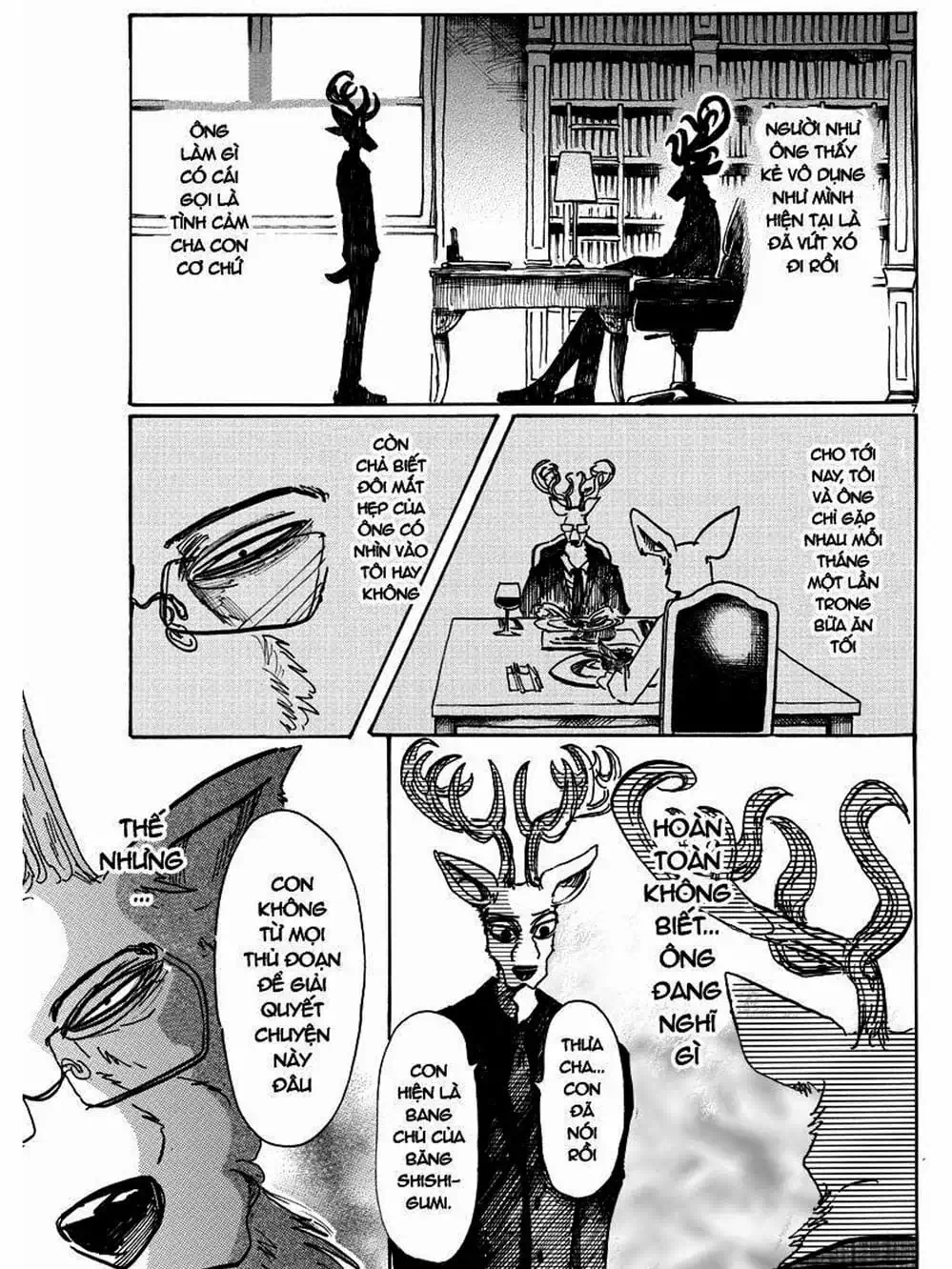 Truyện Tranh Bởi Vì Chúng Ta Đều Là Những Ngôi Sao - Beastars trang 10