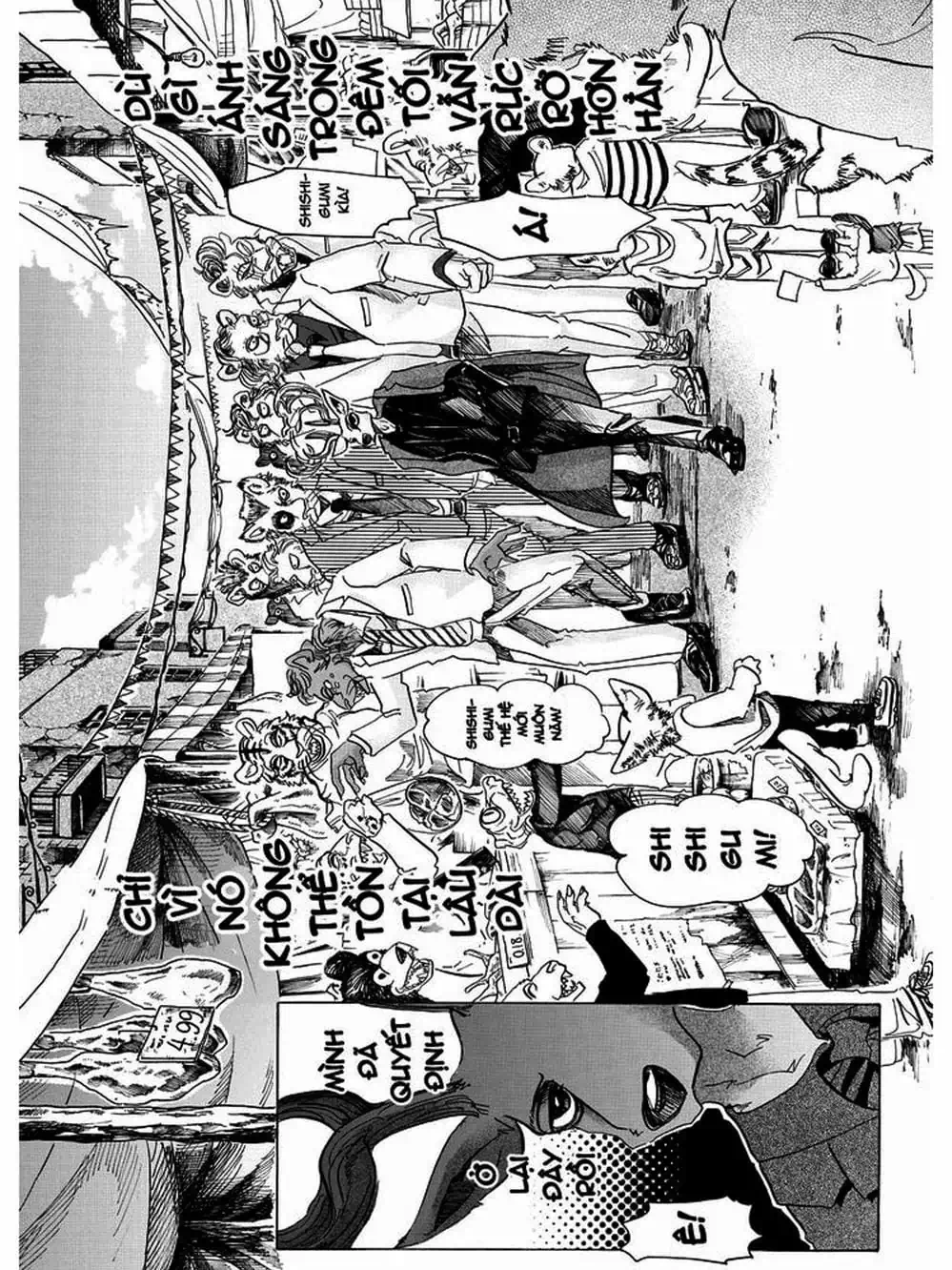 Truyện Tranh Bởi Vì Chúng Ta Đều Là Những Ngôi Sao - Beastars trang 10