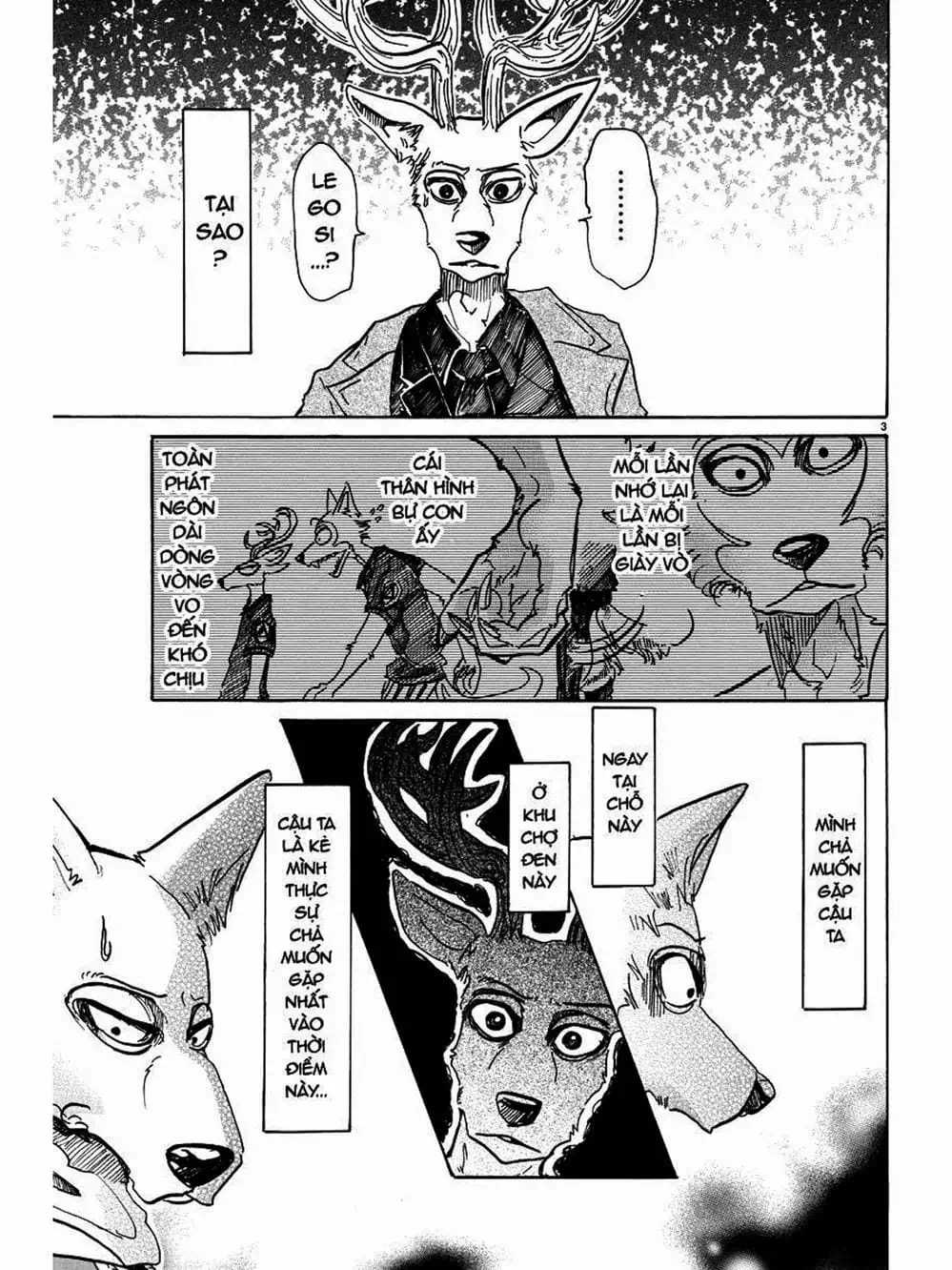 Truyện Tranh Bởi Vì Chúng Ta Đều Là Những Ngôi Sao - Beastars trang 10