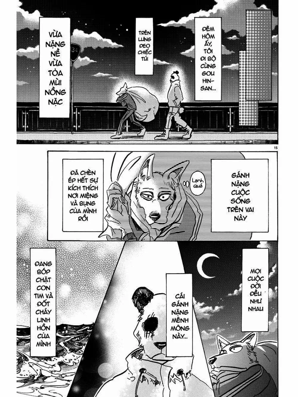 Truyện Tranh Bởi Vì Chúng Ta Đều Là Những Ngôi Sao - Beastars trang 10