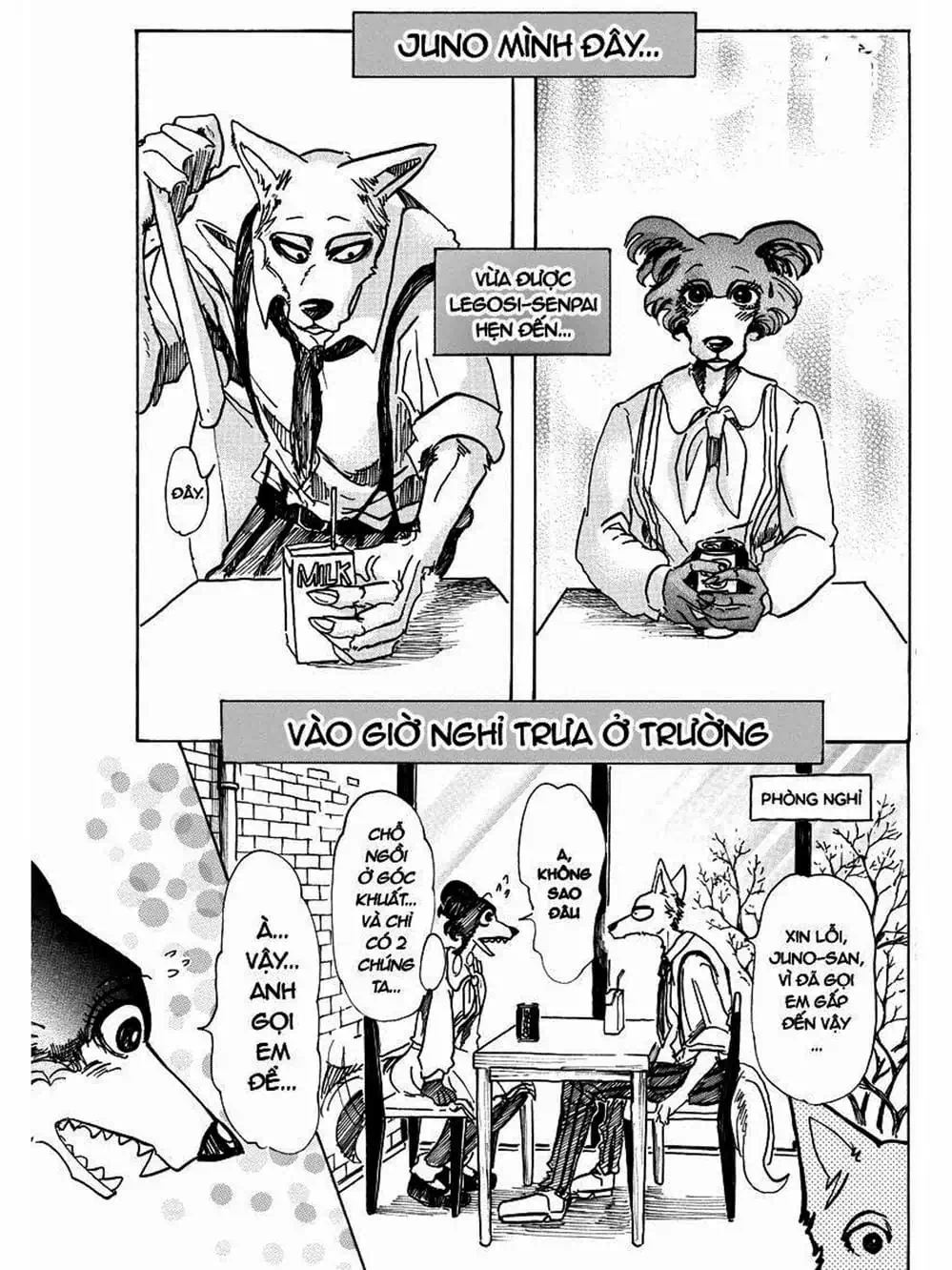 Truyện Tranh Bởi Vì Chúng Ta Đều Là Những Ngôi Sao - Beastars trang 10