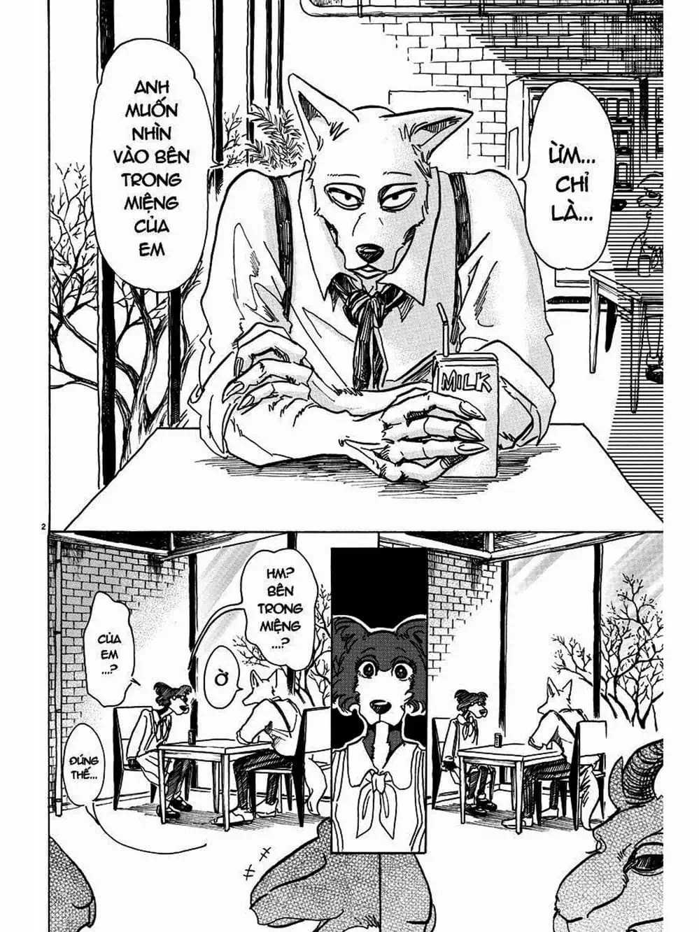 Truyện Tranh Bởi Vì Chúng Ta Đều Là Những Ngôi Sao - Beastars trang 10