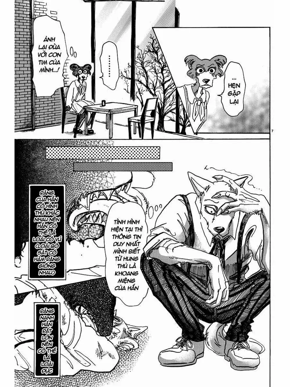 Truyện Tranh Bởi Vì Chúng Ta Đều Là Những Ngôi Sao - Beastars trang 10