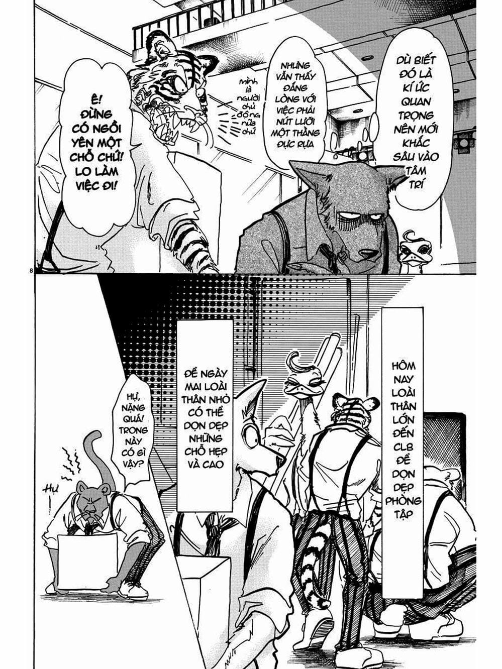 Truyện Tranh Bởi Vì Chúng Ta Đều Là Những Ngôi Sao - Beastars trang 10