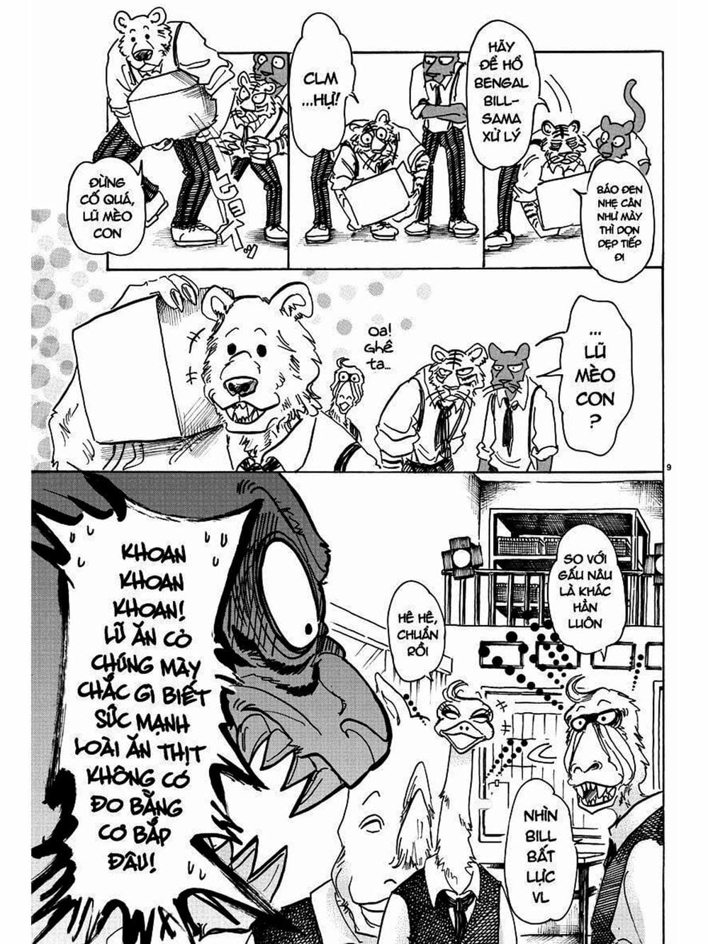 Truyện Tranh Bởi Vì Chúng Ta Đều Là Những Ngôi Sao - Beastars trang 10
