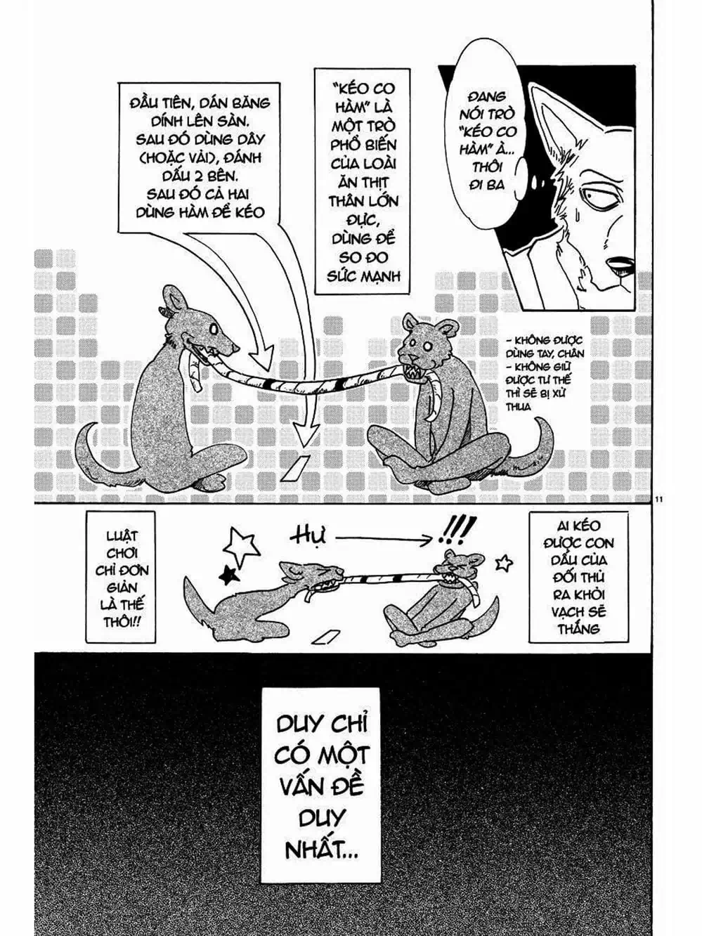 Truyện Tranh Bởi Vì Chúng Ta Đều Là Những Ngôi Sao - Beastars trang 10