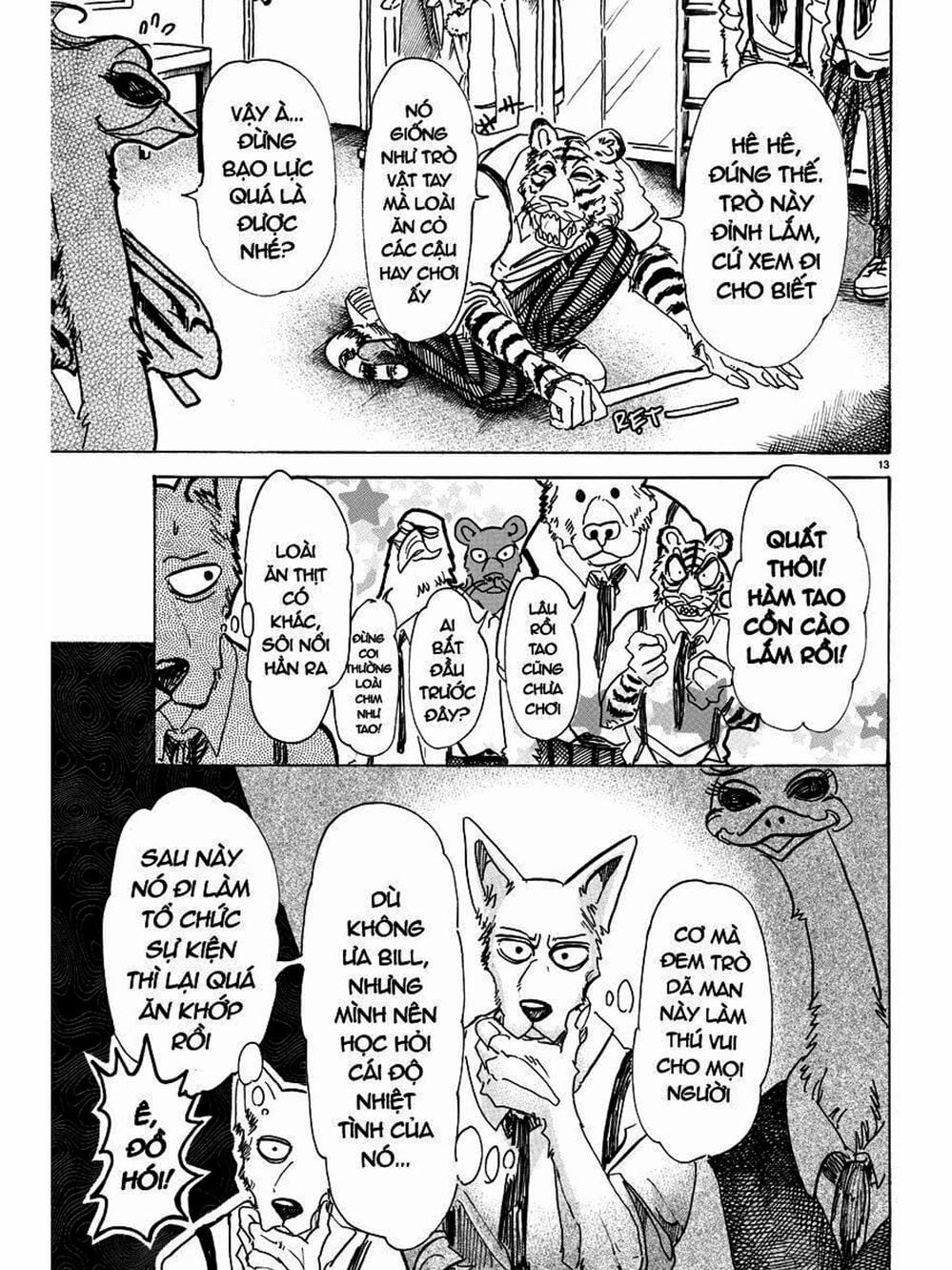 Truyện Tranh Bởi Vì Chúng Ta Đều Là Những Ngôi Sao - Beastars trang 10