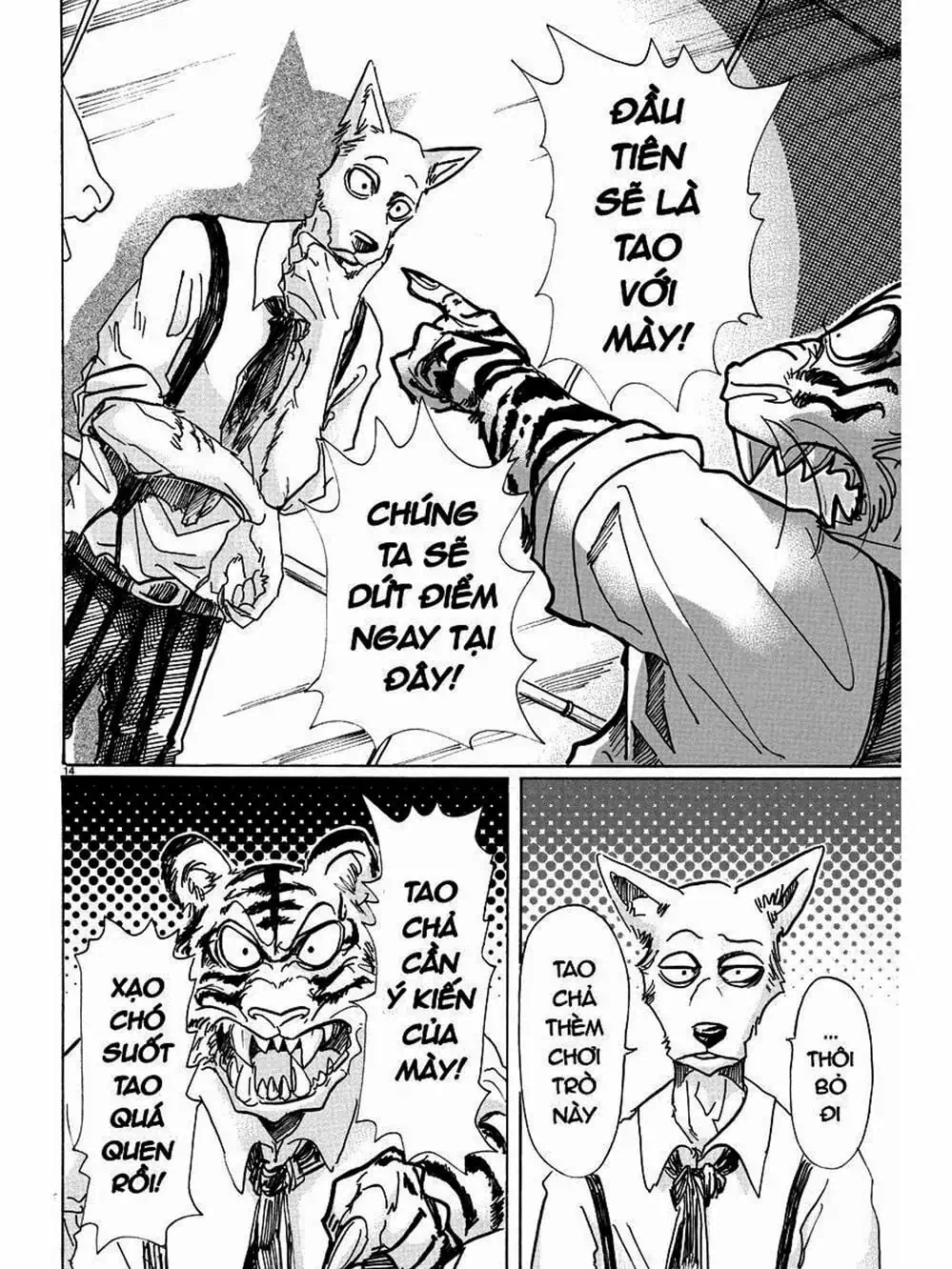 Truyện Tranh Bởi Vì Chúng Ta Đều Là Những Ngôi Sao - Beastars trang 10