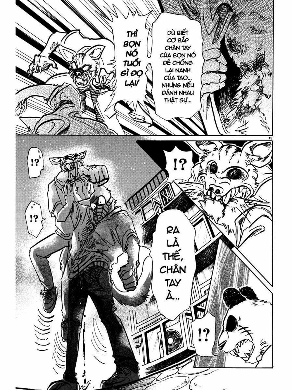 Truyện Tranh Bởi Vì Chúng Ta Đều Là Những Ngôi Sao - Beastars trang 10