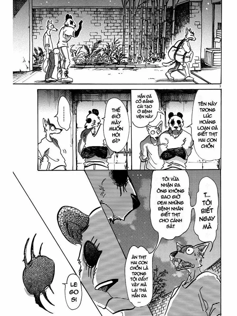 Truyện Tranh Bởi Vì Chúng Ta Đều Là Những Ngôi Sao - Beastars trang 10
