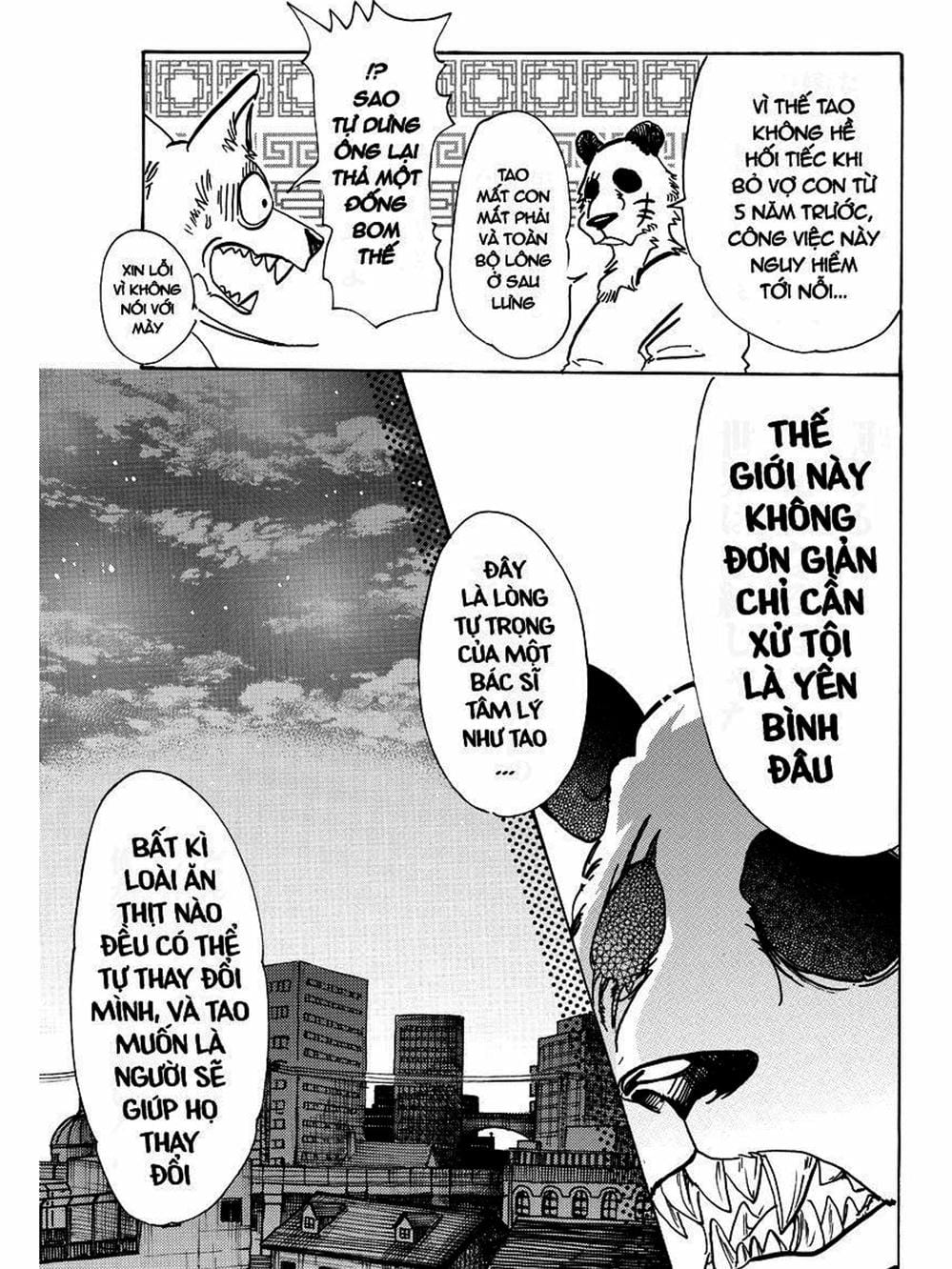 Truyện Tranh Bởi Vì Chúng Ta Đều Là Những Ngôi Sao - Beastars trang 10