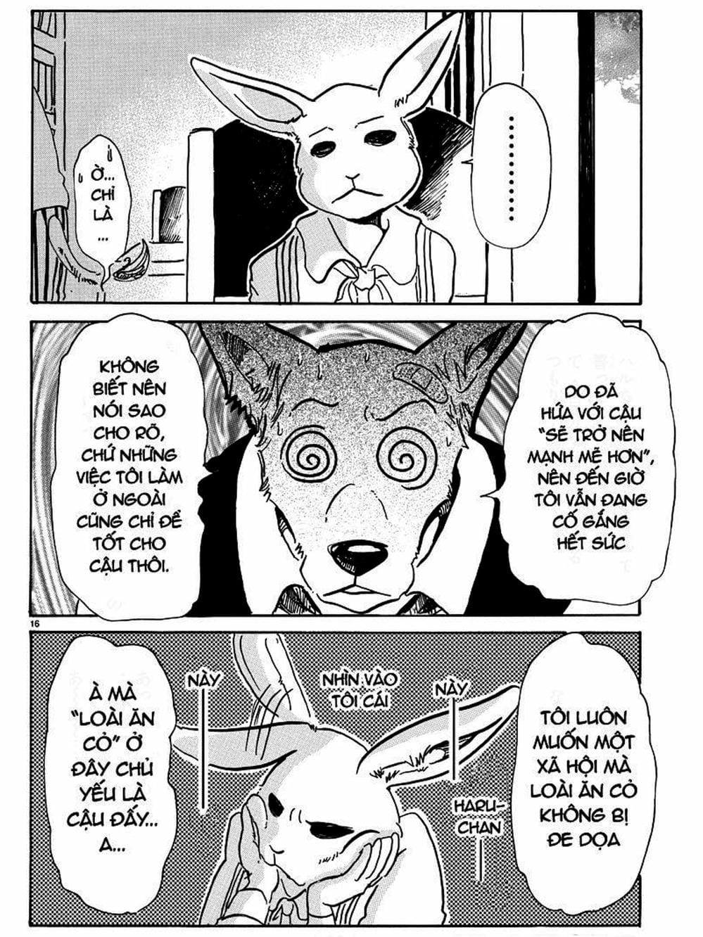 Truyện Tranh Bởi Vì Chúng Ta Đều Là Những Ngôi Sao - Beastars trang 10