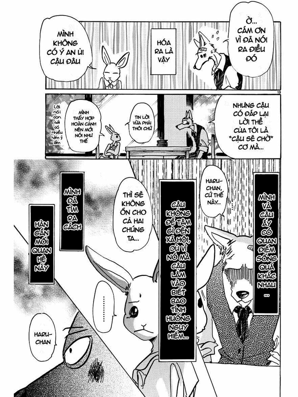 Truyện Tranh Bởi Vì Chúng Ta Đều Là Những Ngôi Sao - Beastars trang 10