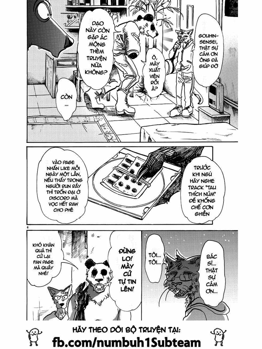 Truyện Tranh Bởi Vì Chúng Ta Đều Là Những Ngôi Sao - Beastars trang 10