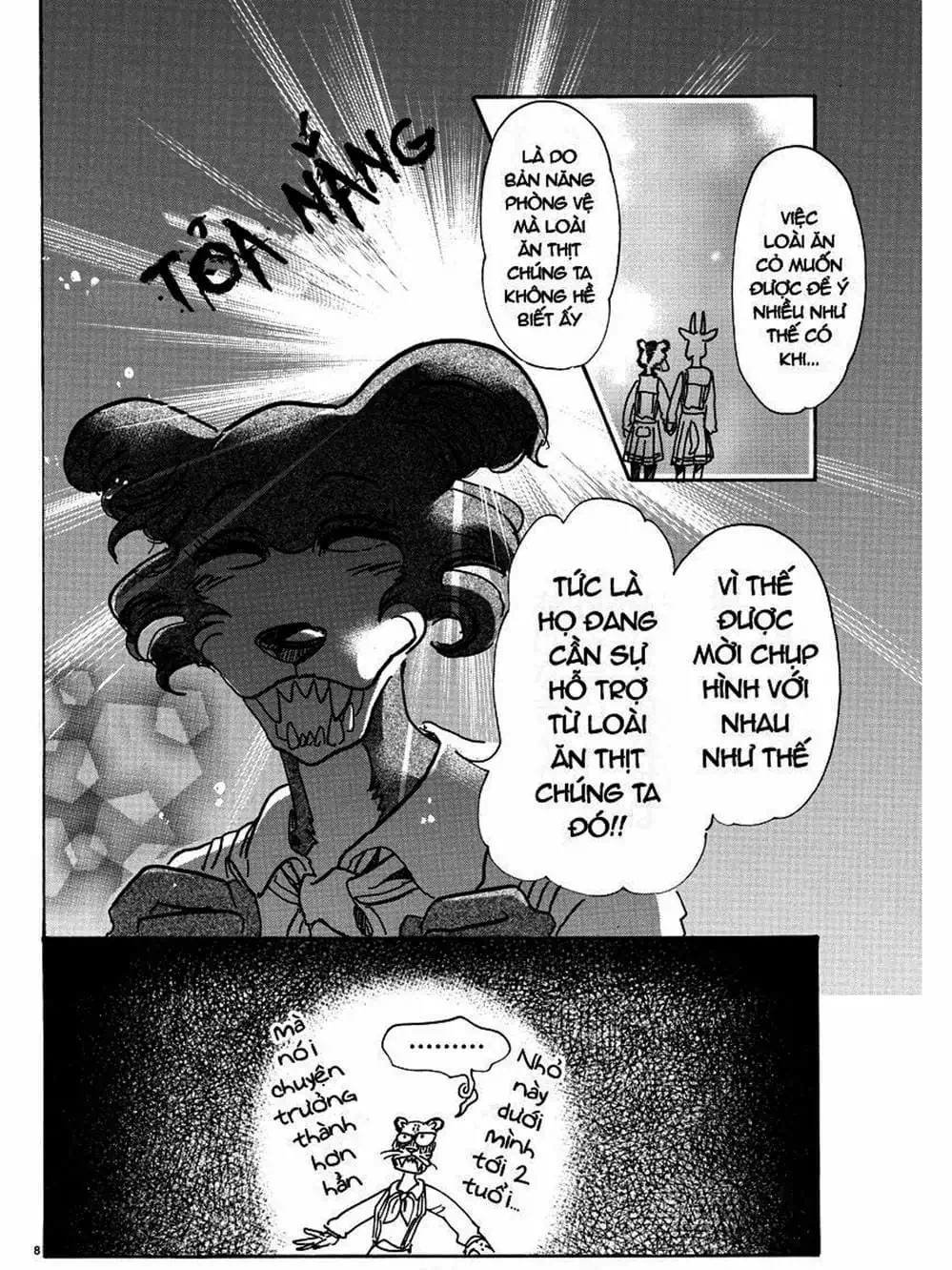 Truyện Tranh Bởi Vì Chúng Ta Đều Là Những Ngôi Sao - Beastars trang 10