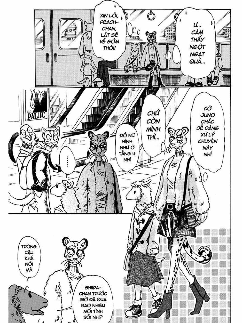 Truyện Tranh Bởi Vì Chúng Ta Đều Là Những Ngôi Sao - Beastars trang 10