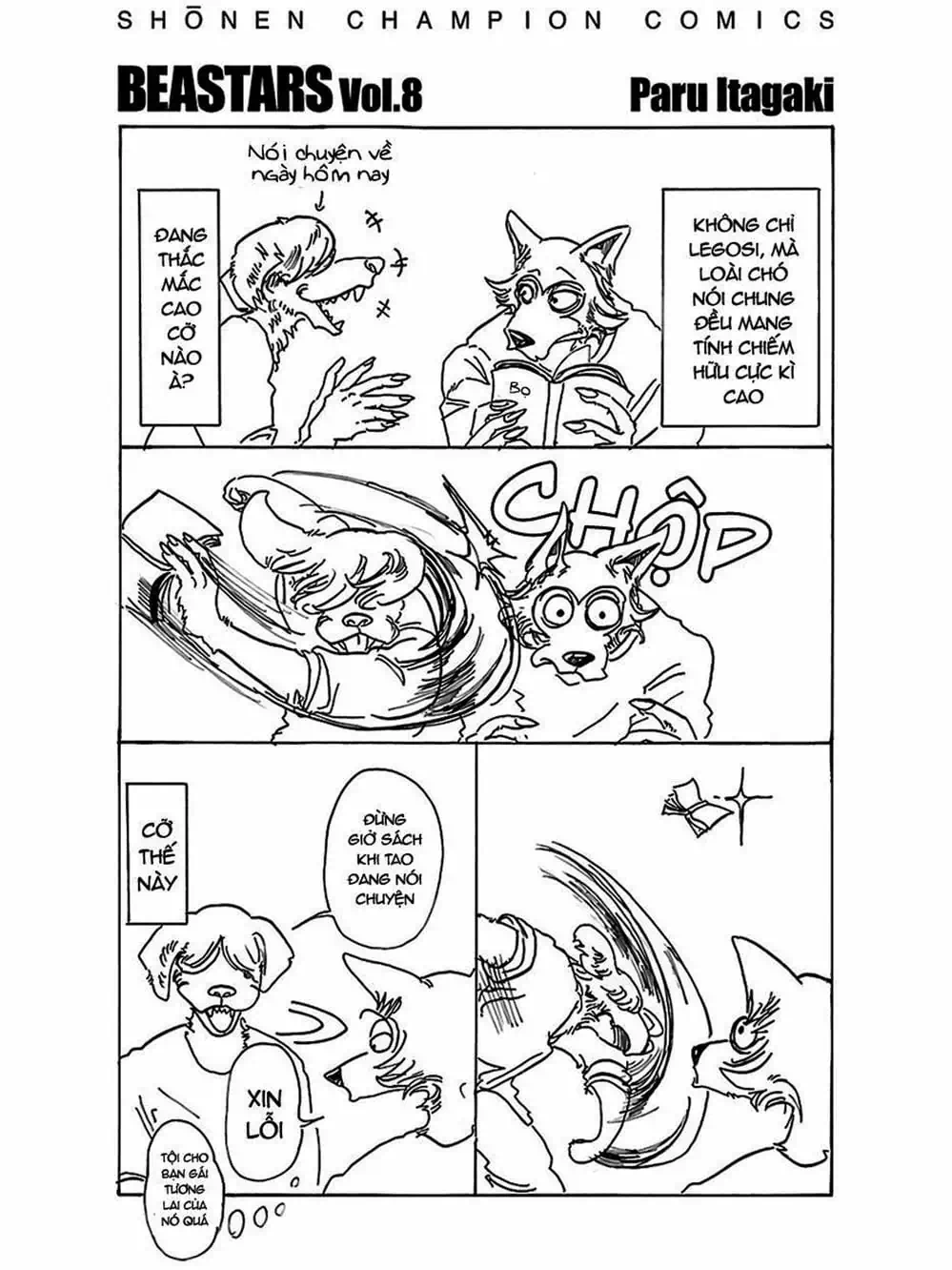 Truyện Tranh Bởi Vì Chúng Ta Đều Là Những Ngôi Sao - Beastars trang 10