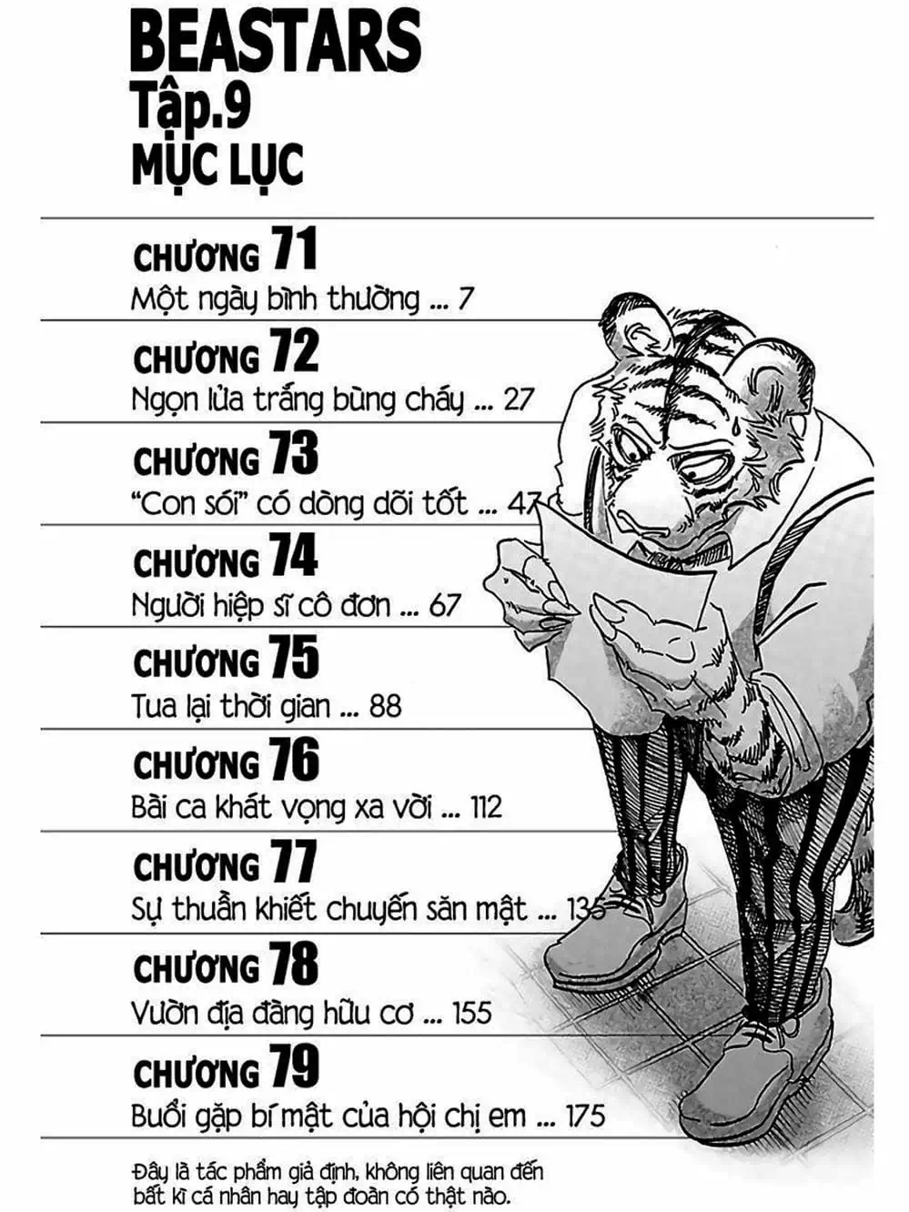 Truyện Tranh Bởi Vì Chúng Ta Đều Là Những Ngôi Sao - Beastars trang 10