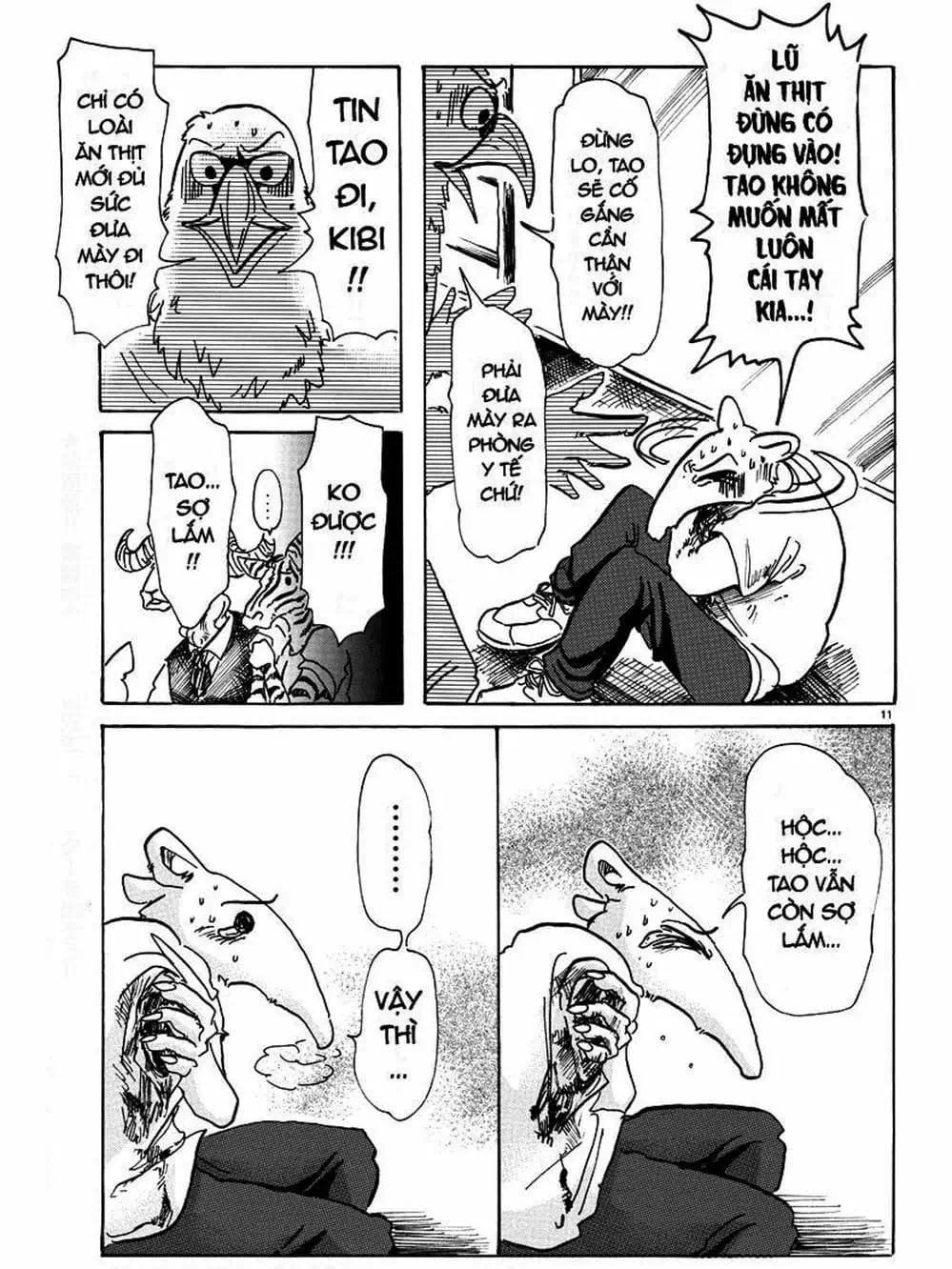 Truyện Tranh Bởi Vì Chúng Ta Đều Là Những Ngôi Sao - Beastars trang 10