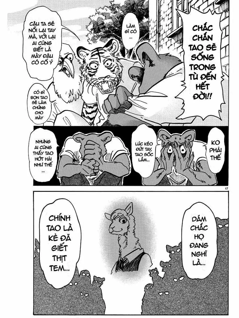 Truyện Tranh Bởi Vì Chúng Ta Đều Là Những Ngôi Sao - Beastars trang 10