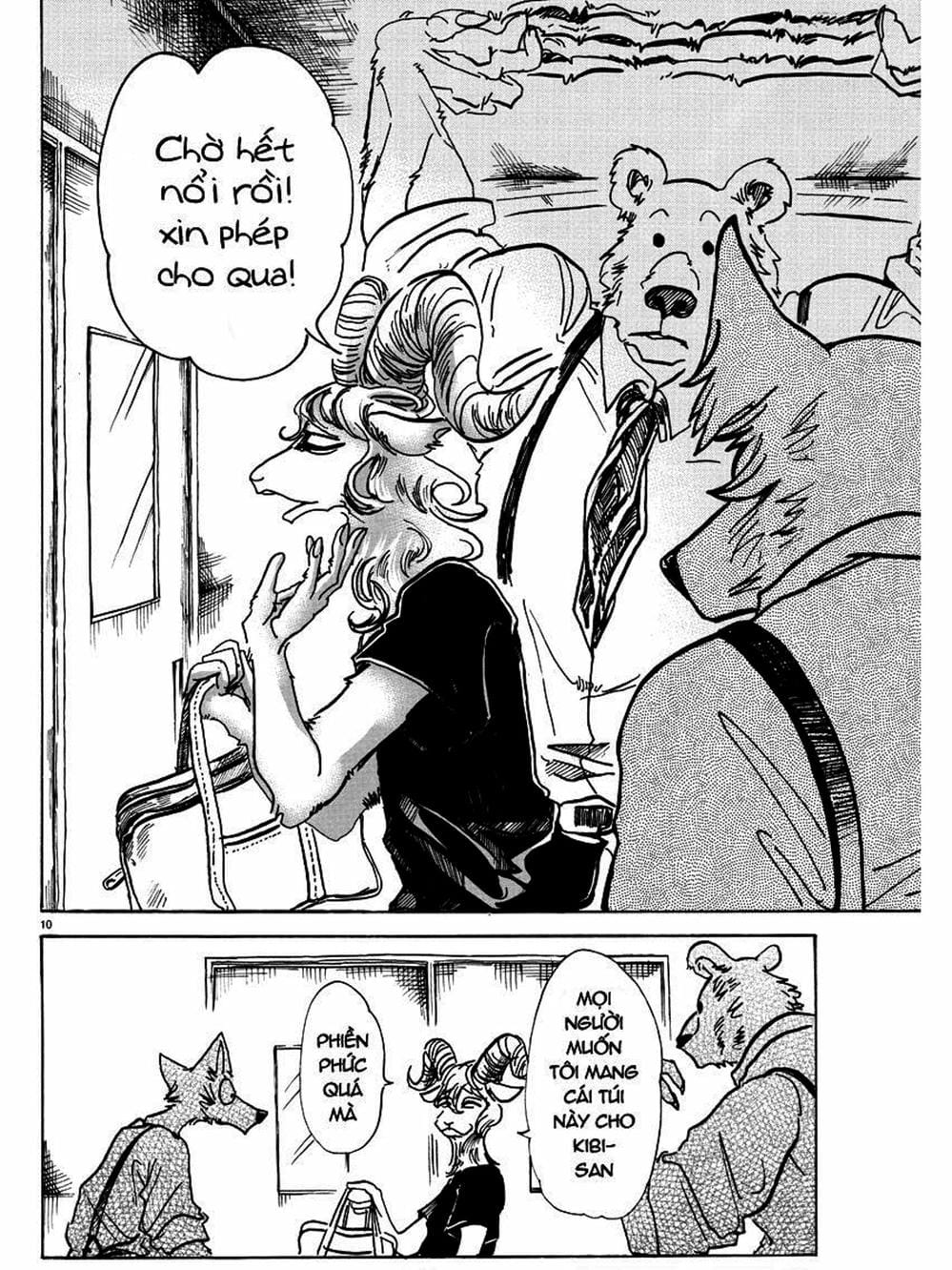 Truyện Tranh Bởi Vì Chúng Ta Đều Là Những Ngôi Sao - Beastars trang 10