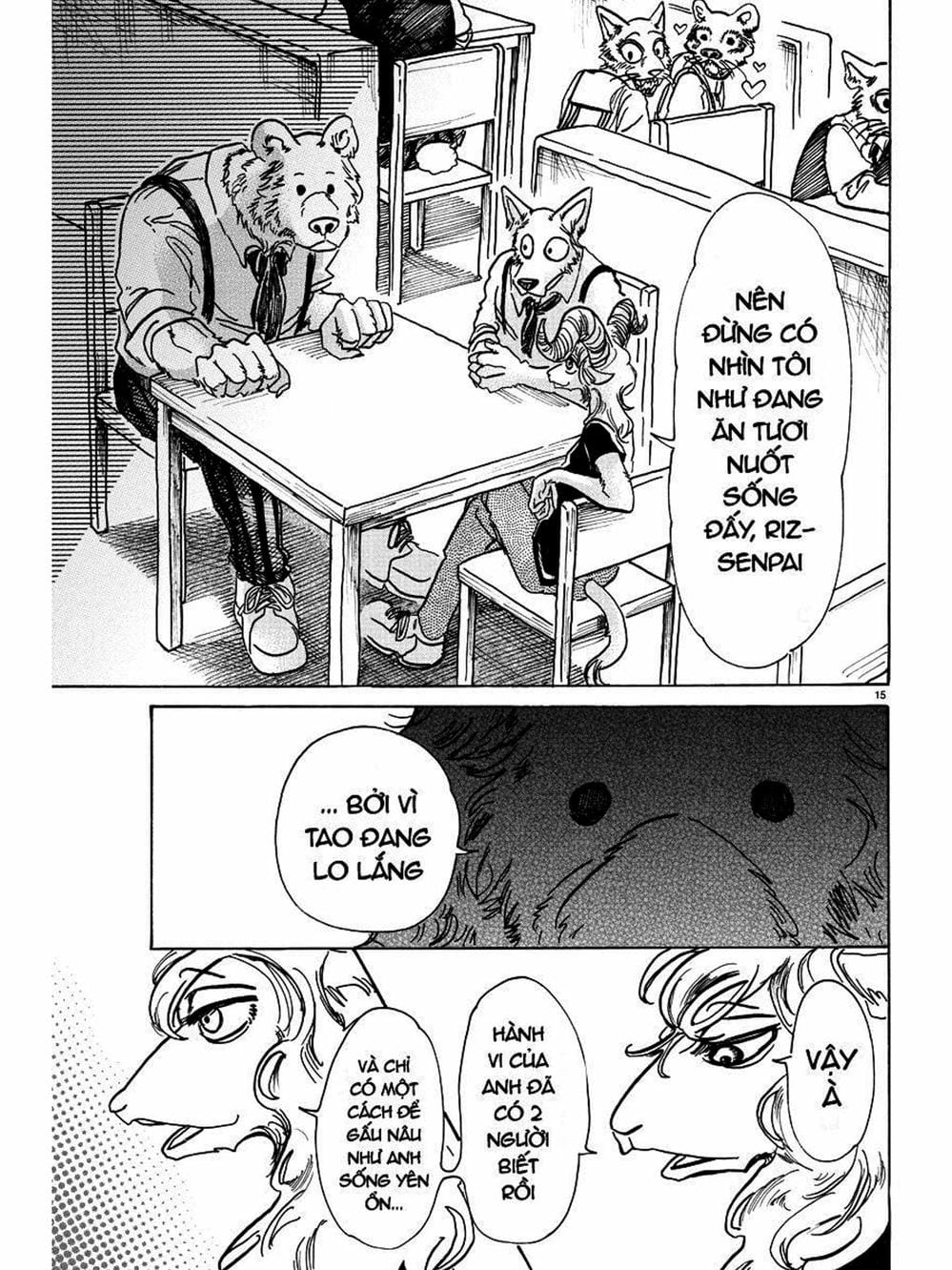 Truyện Tranh Bởi Vì Chúng Ta Đều Là Những Ngôi Sao - Beastars trang 10
