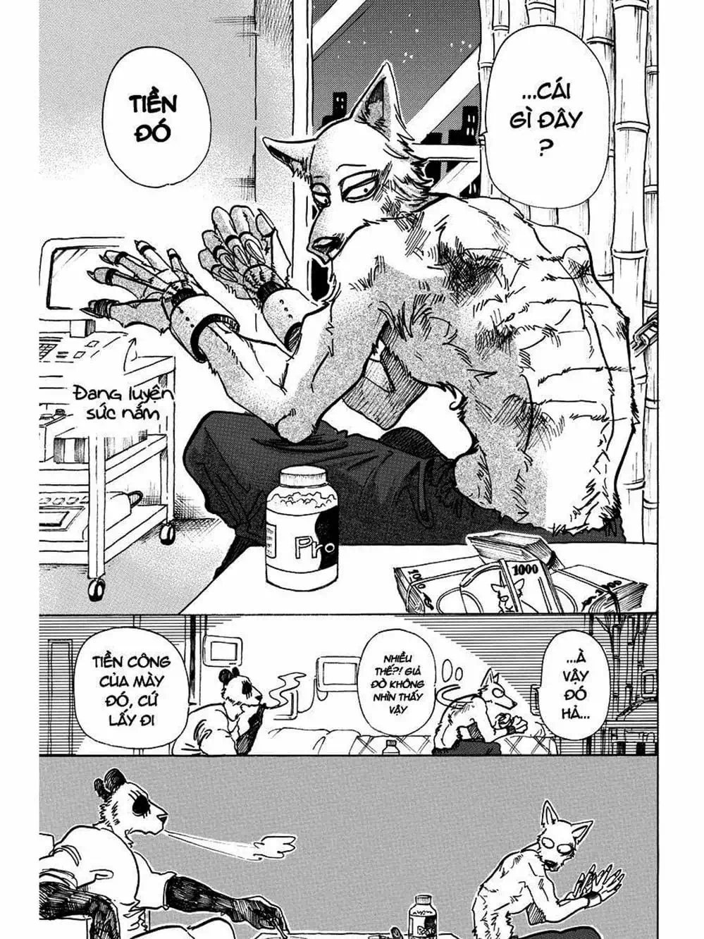 Truyện Tranh Bởi Vì Chúng Ta Đều Là Những Ngôi Sao - Beastars trang 10