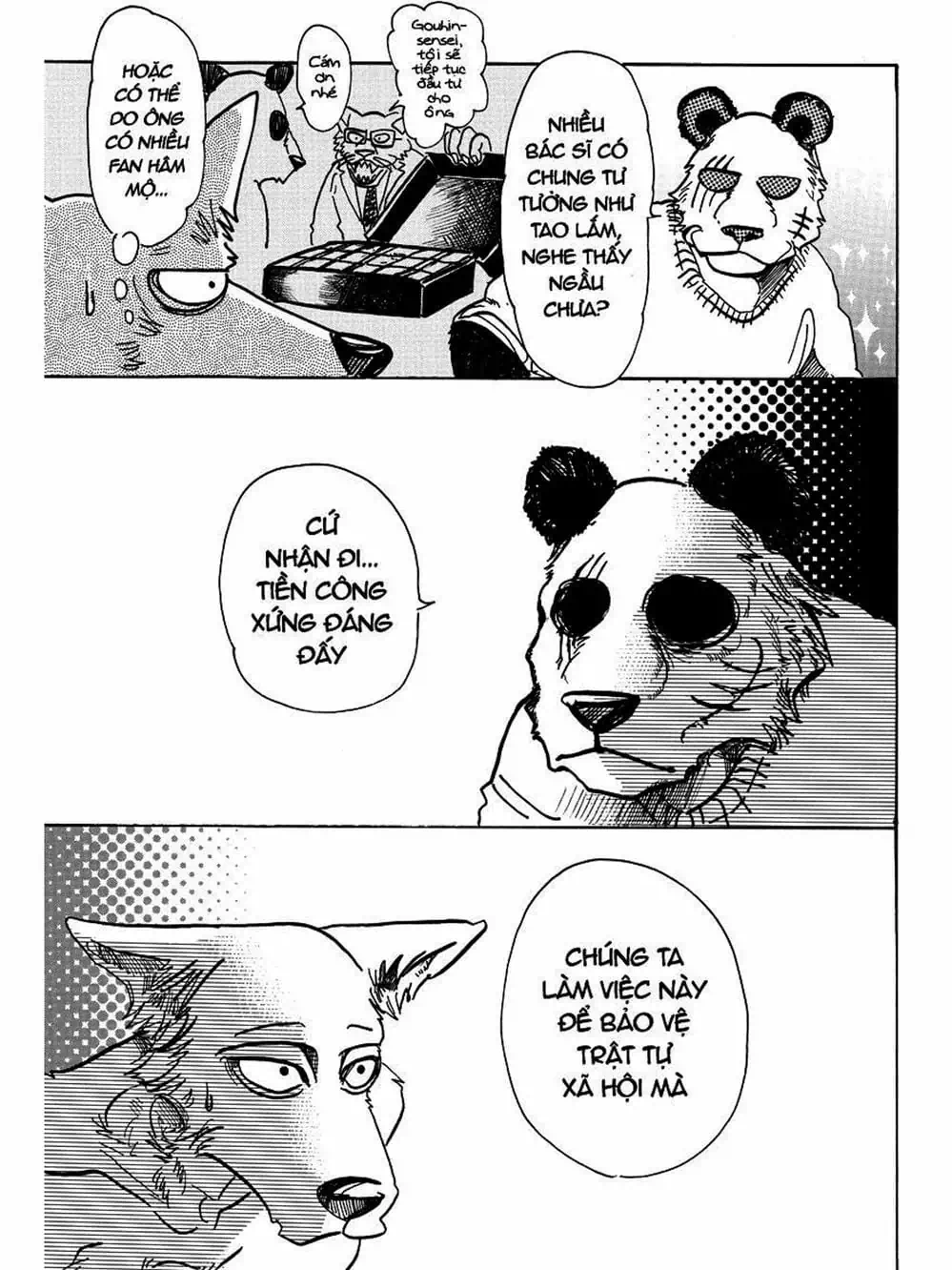 Truyện Tranh Bởi Vì Chúng Ta Đều Là Những Ngôi Sao - Beastars trang 10