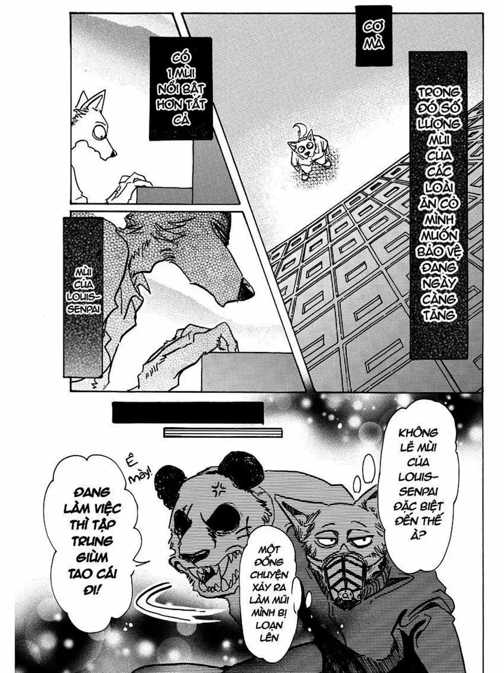 Truyện Tranh Bởi Vì Chúng Ta Đều Là Những Ngôi Sao - Beastars trang 10