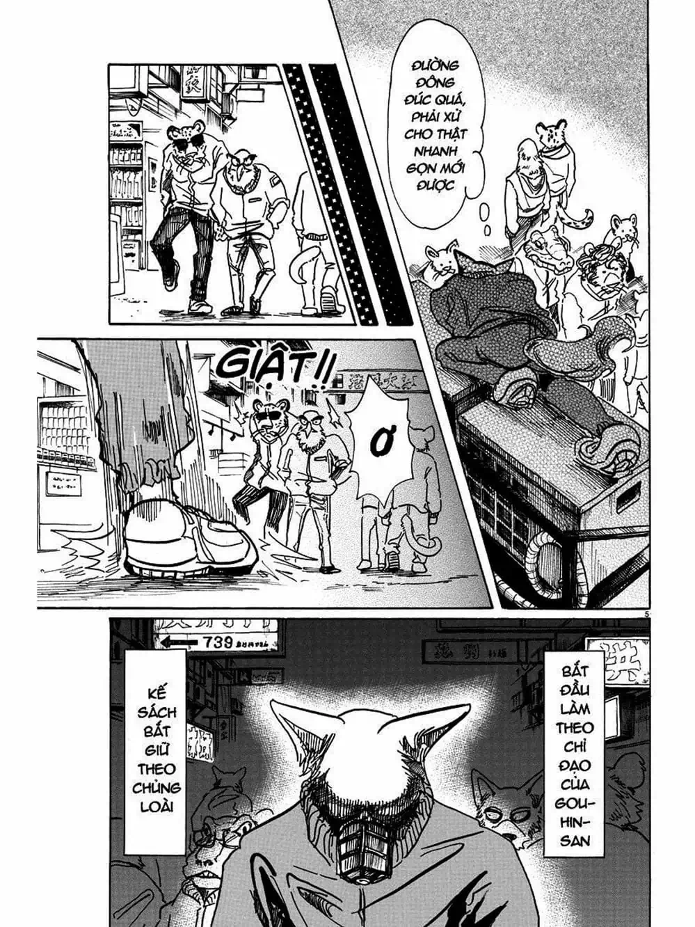 Truyện Tranh Bởi Vì Chúng Ta Đều Là Những Ngôi Sao - Beastars trang 10