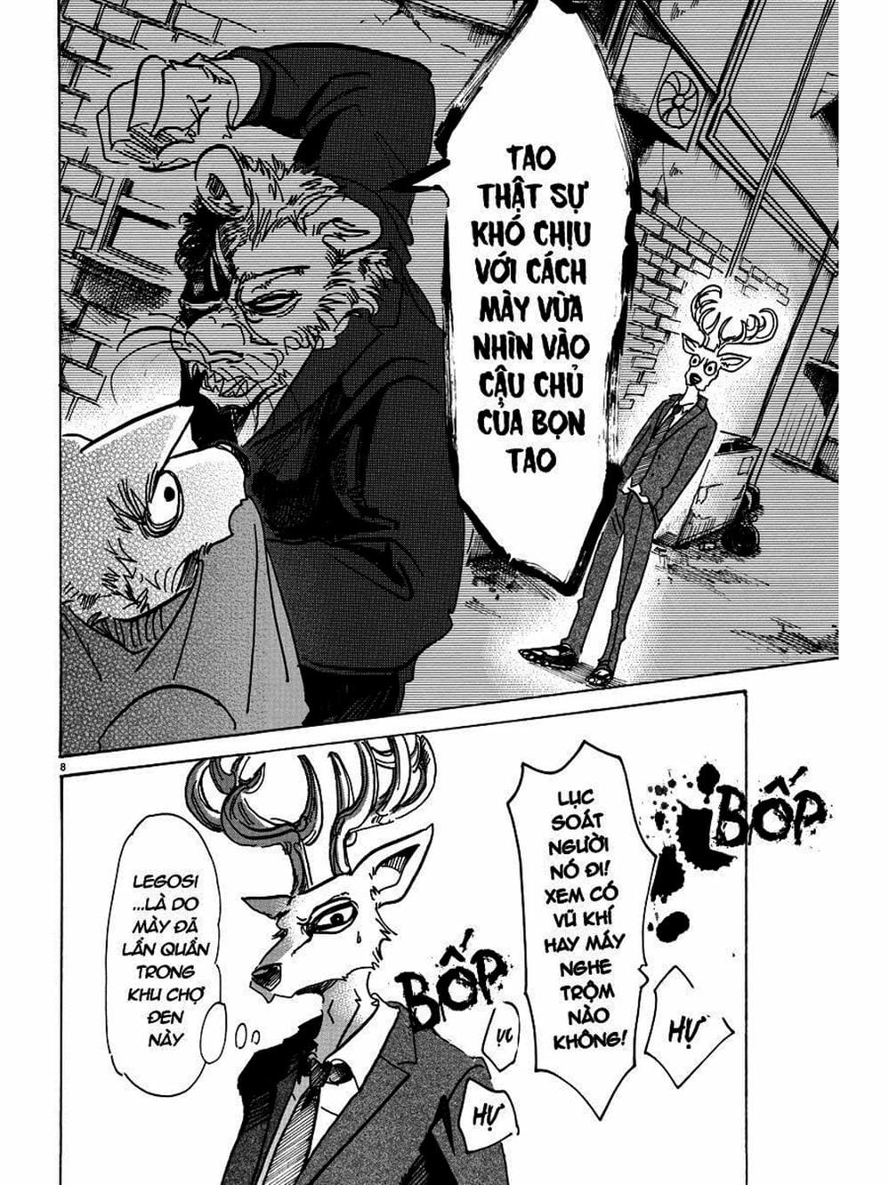 Truyện Tranh Bởi Vì Chúng Ta Đều Là Những Ngôi Sao - Beastars trang 10