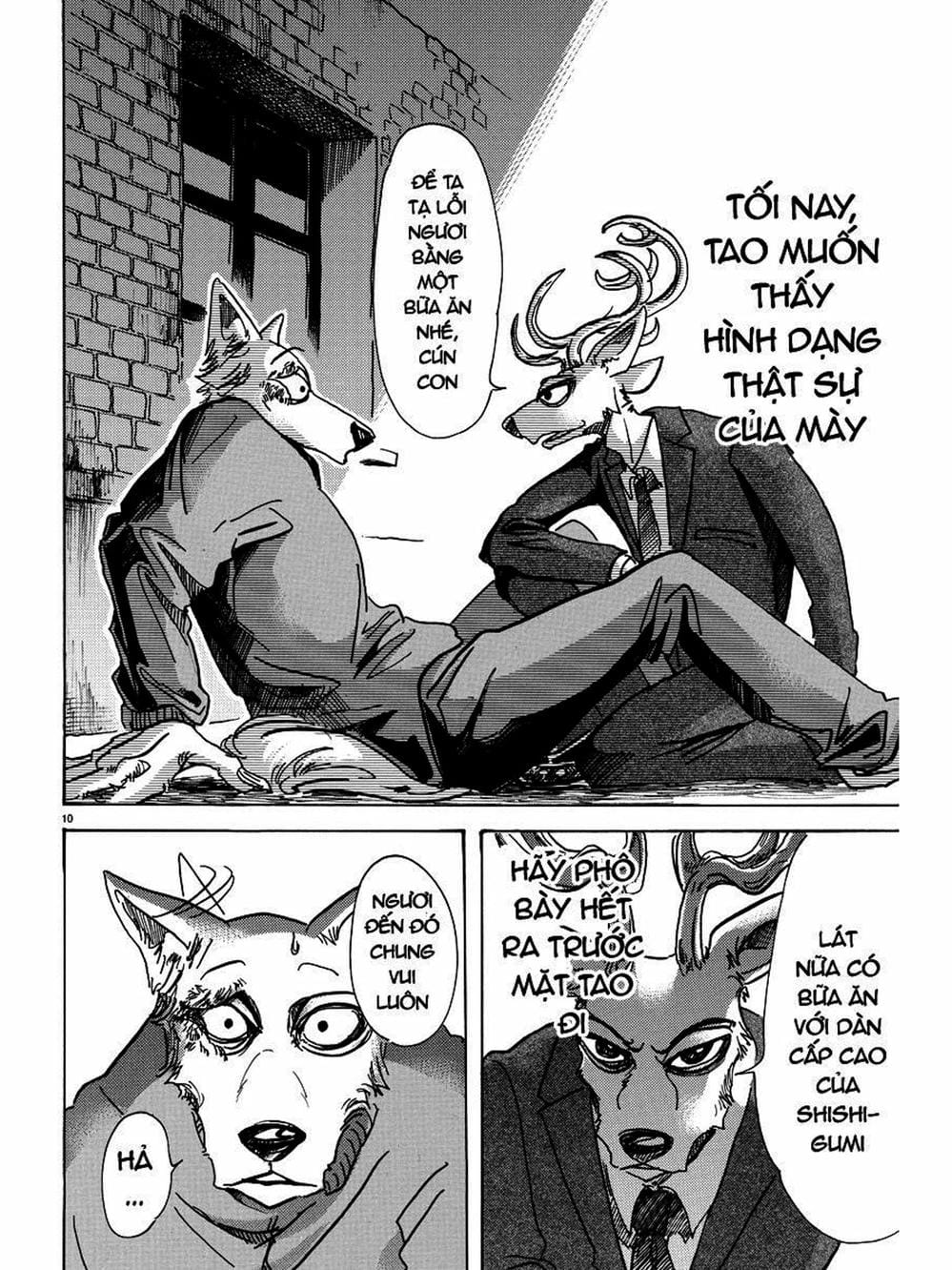 Truyện Tranh Bởi Vì Chúng Ta Đều Là Những Ngôi Sao - Beastars trang 10