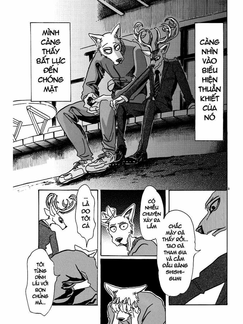 Truyện Tranh Bởi Vì Chúng Ta Đều Là Những Ngôi Sao - Beastars trang 10