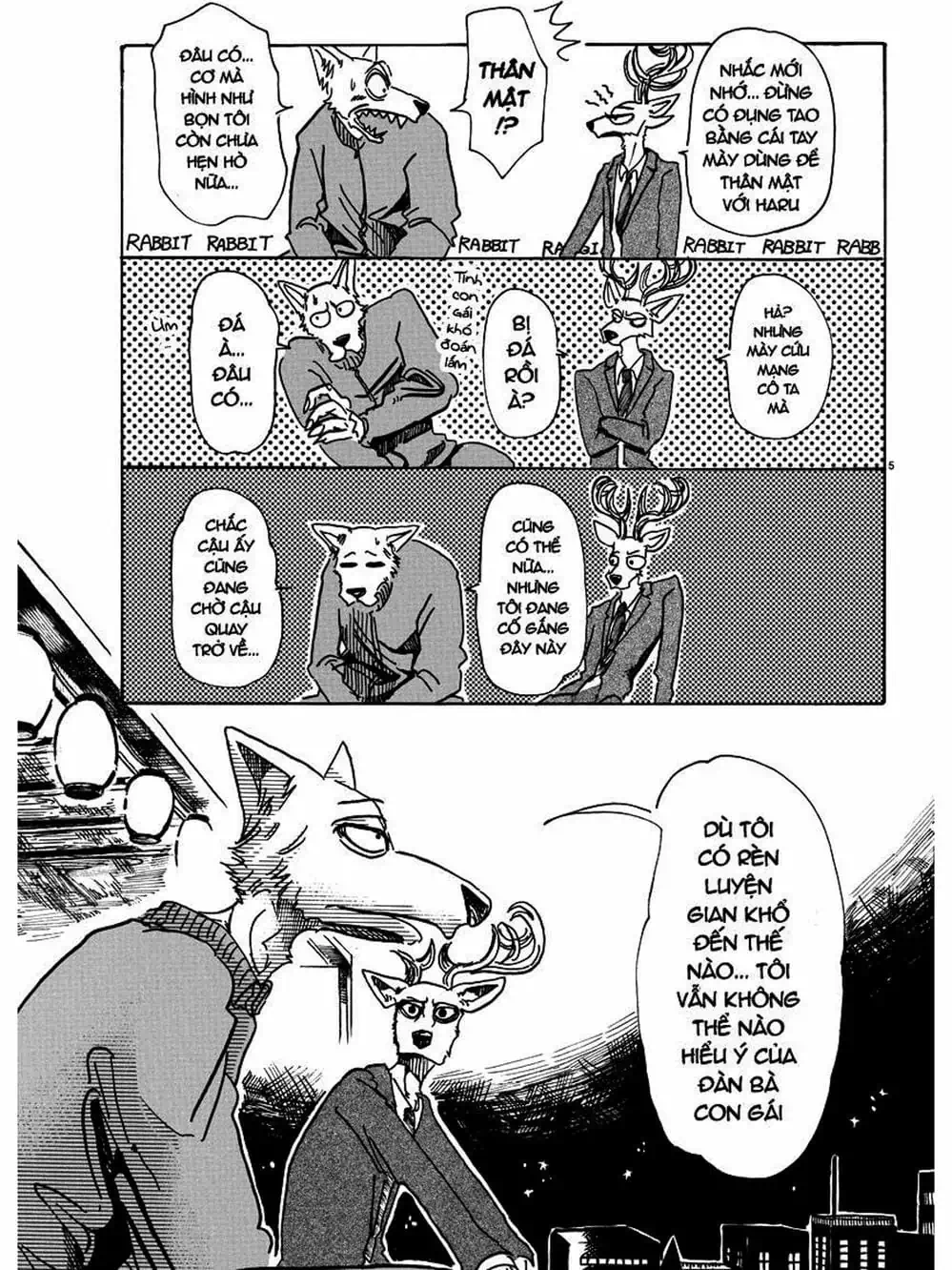 Truyện Tranh Bởi Vì Chúng Ta Đều Là Những Ngôi Sao - Beastars trang 10