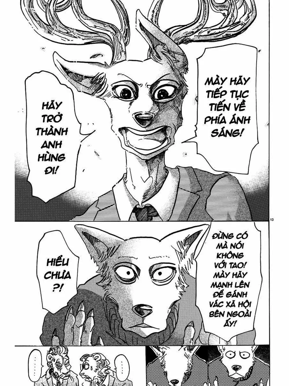 Truyện Tranh Bởi Vì Chúng Ta Đều Là Những Ngôi Sao - Beastars trang 10