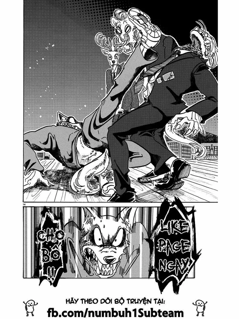 Truyện Tranh Bởi Vì Chúng Ta Đều Là Những Ngôi Sao - Beastars trang 10