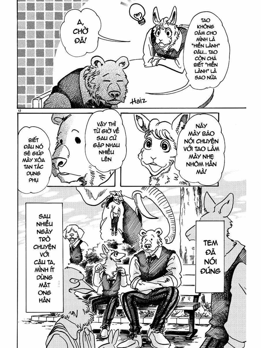 Truyện Tranh Bởi Vì Chúng Ta Đều Là Những Ngôi Sao - Beastars trang 10