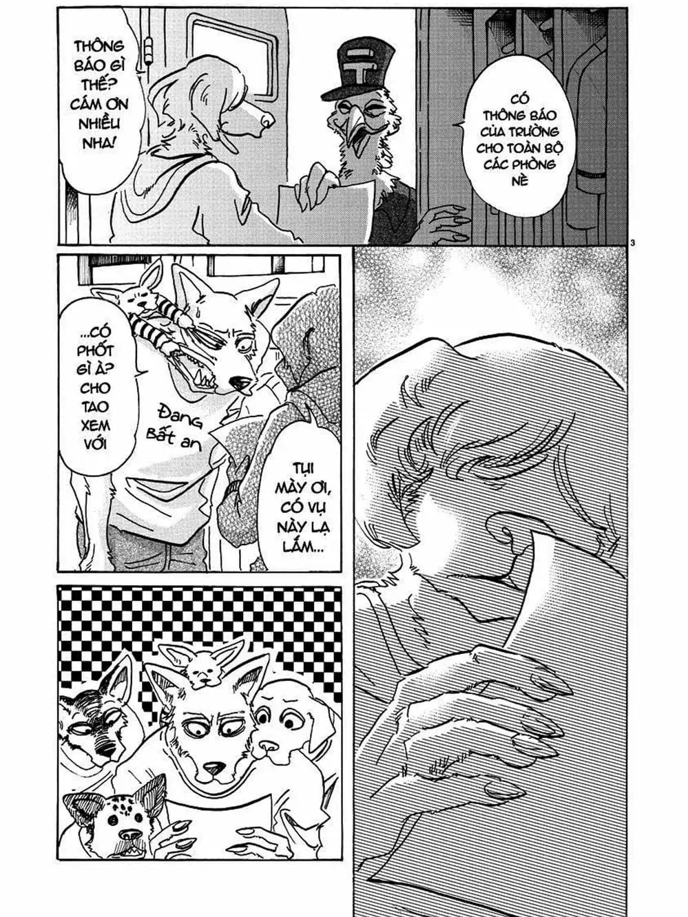 Truyện Tranh Bởi Vì Chúng Ta Đều Là Những Ngôi Sao - Beastars trang 10