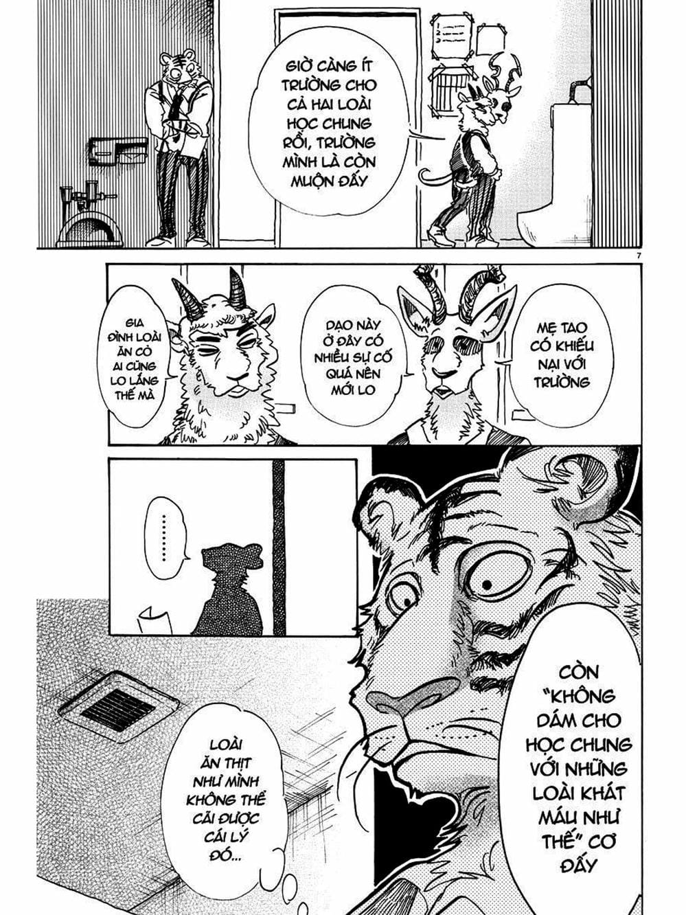Truyện Tranh Bởi Vì Chúng Ta Đều Là Những Ngôi Sao - Beastars trang 10