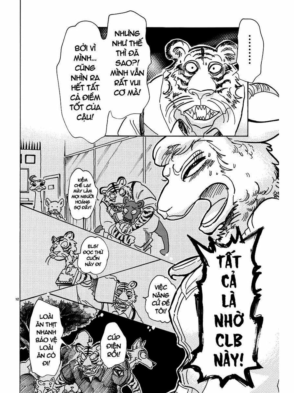 Truyện Tranh Bởi Vì Chúng Ta Đều Là Những Ngôi Sao - Beastars trang 10