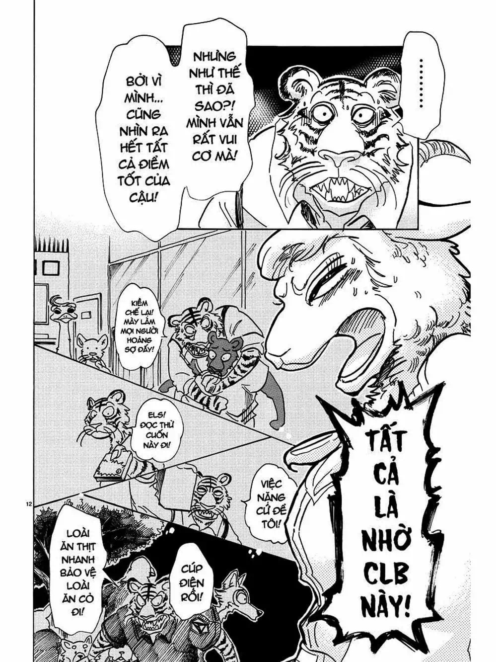 Truyện Tranh Bởi Vì Chúng Ta Đều Là Những Ngôi Sao - Beastars trang 10