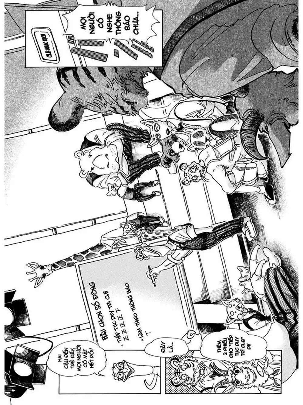 Truyện Tranh Bởi Vì Chúng Ta Đều Là Những Ngôi Sao - Beastars trang 10