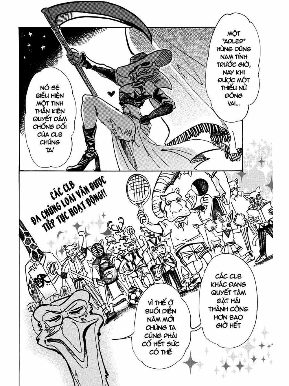 Truyện Tranh Bởi Vì Chúng Ta Đều Là Những Ngôi Sao - Beastars trang 10